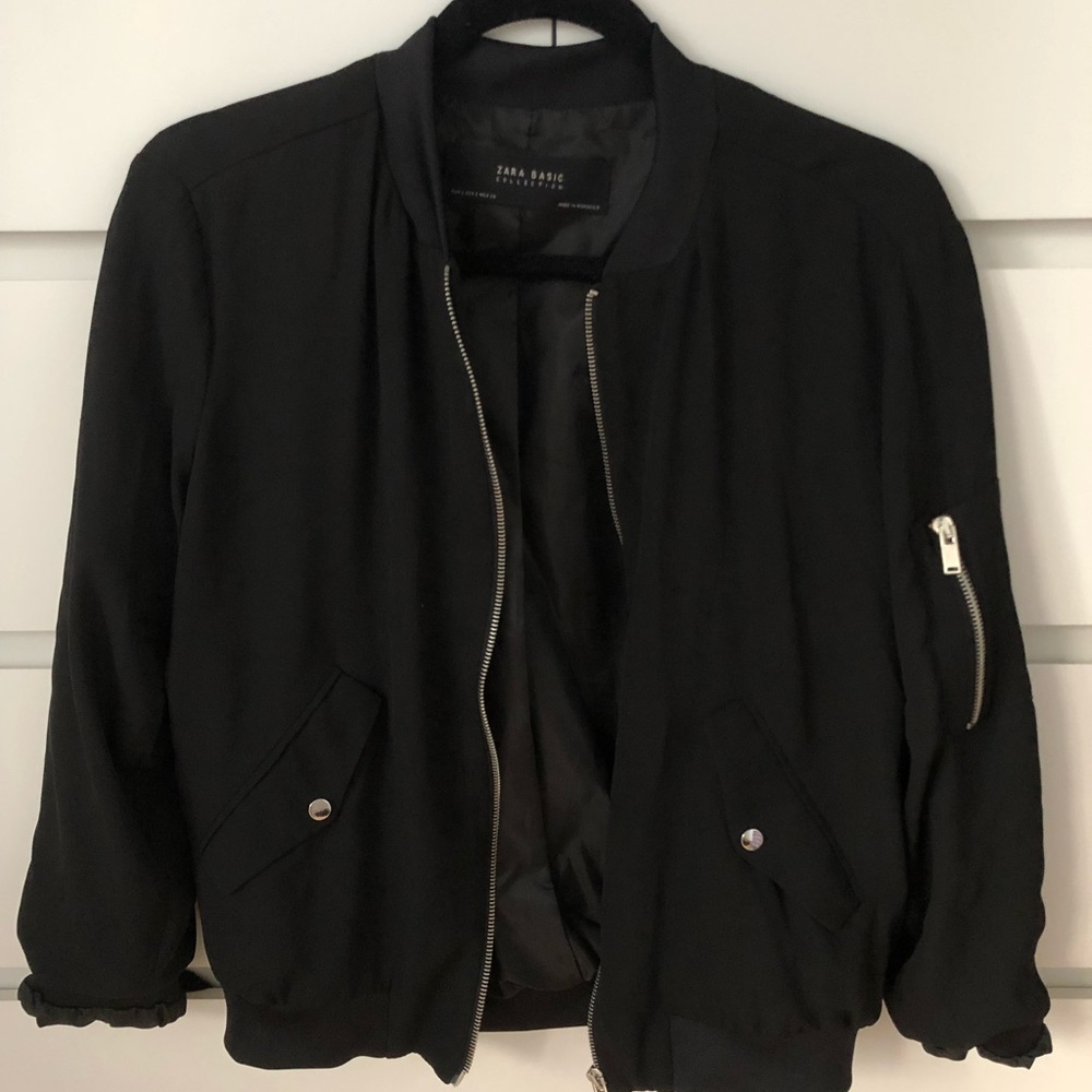 Zara bomber jacket